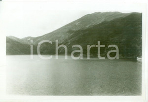 Fotografia d epoca originale 1931 LAGHI DEL GORZENTE AL Veduta panoraminca Fotografia VINTAGE 13x9 cm 1
