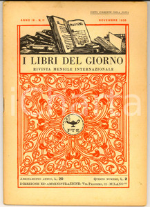 Giornale, rivista storica 1926 I LIBRI DEL GIORNO EreditÃ  Eleonora Duse  La Cina insanguinata  Rivista 1