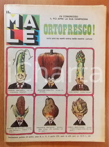 Giornale, rivista storica 1979 IL MALE Speciale XV Congresso PCI  Enrico Berlinguer Anno II nÂ° 25 1