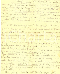 Autografo originale 1950 ca ROMA Lettera Carlo TAMBERLANI sui progetti teatrali Autografo 1