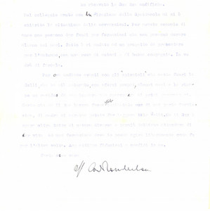 Autografo originale 1975 ca ROMA Lettera Carlo TAMBERLANI sulle sovvenzioni al teatro  Autografo 1