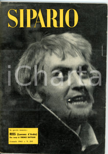 Giornale, rivista storica 1963 SIPARIO Terence RATTIGAN Ross Laurence d Arabia Rivista VINTAGE nÂ° 201 1