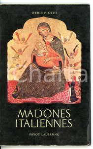 Libro, pubblicazione d epoca 1950 Francois HATTINGER Madones italiennes / XIX planches  Ed. PAYOT 1