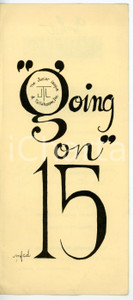 Materiale pubblicitario d’epoca 1955 ca THE JUNIOR LEAGUE OF TALLAHASSEE Going on 15  Volunteer activities 1