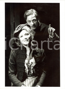 Fotografia d epoca originale 1996 TEATRO Compagnia BRUNO CIRINO  Mascia MUSY Lino CAPOLICCHIO in SenilitÃ  1