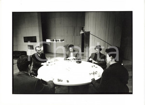 Fotografia d epoca originale 1991 MILANO Teatro di Porta Romana  Carmelo VASSALLO Riccardo MAGHERINI Money 1