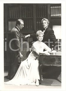 Fotografia d epoca originale 1986 Compagnia Teatro delle Arti  Aroldo TIERI Giuliana LOJODICE Mino BELLEI 1