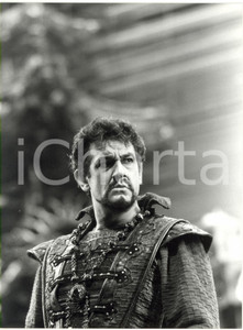 Fotografia d epoca originale 1983 MILANO Teatro alla Scala  Placido DOMINGO in Turandot  Ritratto Foto 1