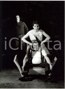 Fotografia d epoca originale 1997 MILANO Teatro Libero  Gianna BREIL Antonio GUIDI Gigi ROSATELLI Foto 1