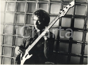 Fotografia d epoca originale 1990 ca MUSICA  David CHRISTIE  Ritratto del cantante Foto 24x18 cm 1