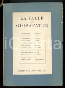 Giornale, rivista storica 1950 LA VALLE DI GIOSAFATTE Peccati capitali e virtÃ¹ teologali  RADIO ITALIANA 1