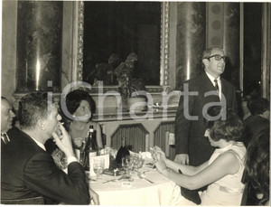 Fotografia d epoca originale 1969 MILANO Circolo della Stampa  Pranzo per presentazione soci Foto 24x18 1
