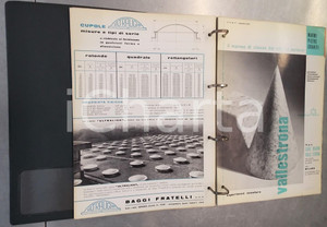 Materiale pubblicitario d’epoca 1964 MILANO Catalogo edile POLVER   Pubblicazione illustrata 100 pp. 1