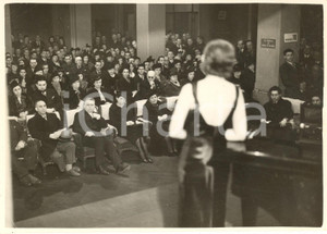 Fotografia d epoca originale 1939 MILANO Circolo Filologico  Concerto di una cantante spagnola  Foto 1
