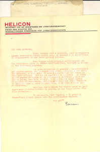 Autografo originale 1942 WW2 DEBRECEN Giovanni HANKISS e il piacere dei bombardamenti  Autografo 1