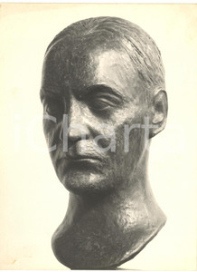 Fotografia d epoca originale 1974 UniversitÃ  di PADOVA Busto del prof. Arturo CRONIA  Foto 18x24 1 1