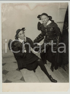 1968 TEATRO FRANCIA "Hernani"  Attori compagnia Marcel LUPOVICI Foto DANNEGGIATA