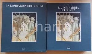 1988 MILANO AA. VV. CiviltÃ  di Lombardia - La Lombardia dei comuni *Ed. SKIRA Volume con cofanetto illustrato. EDITORE: Electa - MilanoPAGINE: 298DIMENSIONI: 26x28 cm  CONDIZIONI: G (ma minimo strappo al dorso)    originale e autentica 1