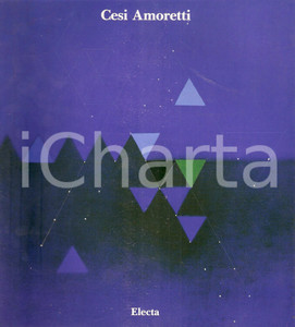 1992 SANREMO Villa comunale Ormond - Mostra di Cesi AMORETTI *Catalogo ELECTA