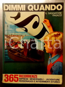 Libro, pubblicazione d epoca 1974 Jacques GABALDA RenÃ© BEAULIEU Dimmi quando  365 ricorrenze IL SAGGIATORE 1