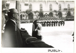 1955 ROMA 141° Anniversario Arma dei Carabinieri - Giovanni GRONCHI alla parata