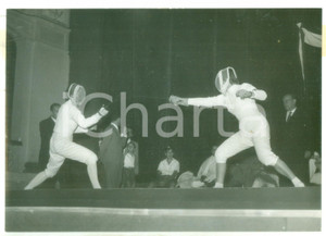 1950 ca PALERMO Campionato femminile FIORETTO Renée GARILHE contro Irene CAMBER