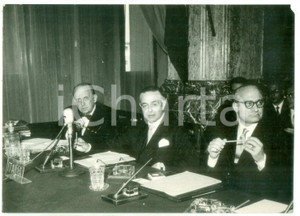 1955 MESSINA Gaetano MARTINO ministro Comunità Europea Carbone e Acciaio CECA 