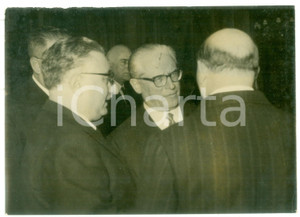 1958 ROMA Quirinale - Giovanni GRONCHI riceve i rappresentanti del Senato *Foto