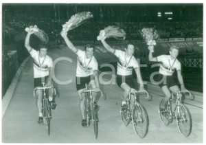 1971 VARESE Campionati ciclismo su pista - Giacomo BAZZAN Pietro ALGERI *Foto