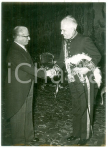 1956 ROMA Giovanni GRONCHI riceve Adolfo CARDOSO DE ALENCASTRO GUIMARAES *Foto