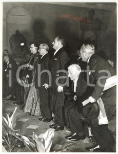 1955 GENOVA Giovanni GRONCHI in visita ufficiale *Fotografia 18x24 cm