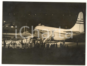1953 LONDON AIRPORT Royal plane BOAC Stratocruiser "Canopus" *Photo 20x15