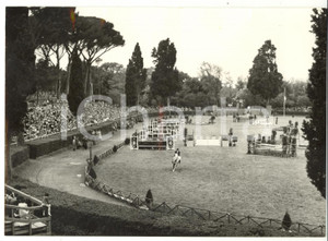 1953 ROMA XXII Concorso Ippico - Una fase della competizione *Foto 18x13 cm