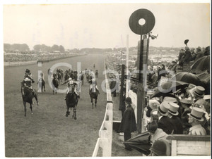 1956 EPSOM DERBY Victory of Rae JOHNSTONE on LAVANDIN *Photo 20x15 cm