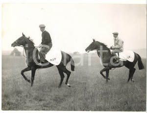 1958 EPSOM Walter SWINBURN on ALBERTA PRIDE during an early morning outing 