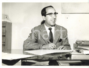 Fotografia d epoca originale 1961 MILANO  MONTECATINI Alberto GENERALI vincitore Lotteria di Capodanno 1