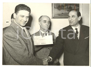 1959 ROMA Salvatore BUCCI vincitore LOTTERIA DI CAPODANNO *Foto 18x13 cm