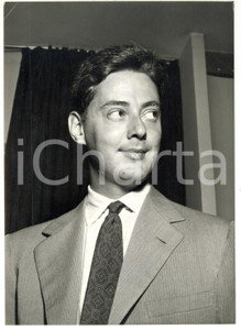 Fotografia d epoca originale 1957 TORINO CALCIO Presidente della JUVENTUS Umberto AGNELLI Foto 13x18 cm 1