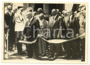 1961 AUTOSTRADA A3 Amintore FANFANI inaugura il tratto POMPEI-SALERNO  *Foto