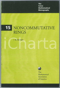 2005 I.N. HERSTEIN Noncommutative Rings
