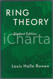 1993 Louis Halle ROWEN Ring Theory Student Edition