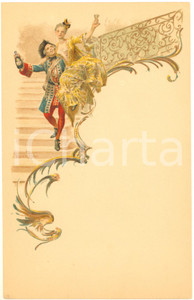 1910 ca FRANCE Champagne VEUVE CLICQUOT - Menu illustre' Maurice LELOIR