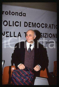 Giovanni BIANCHI ACLI Ritratto del politico italiano 1994 *35 mm vintage slide 1