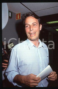 Marco FUMAGALLI - PCI Italian politician Portrait 1990 ca *35mm vintage slide 15