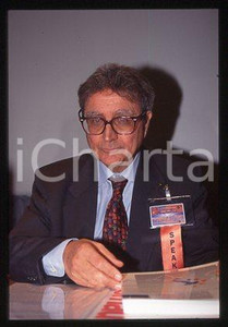 Augusto LEGGIO - POSTE ITALIANE Managing Director 1996 ca * 35mm vintage slide 1