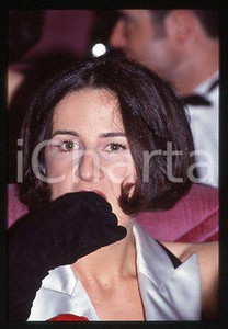 Valérie LEMERCIER - CANNES Festival French actress 1993 * 35 mm vintage slide 1