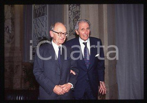 Alexandre LAMFALUSSY Lionello ADLER - MILANO 1995 ca * 35 mm vintage slide 22