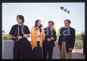 Jean-Hugues ANGLADE Vittorio TAVIANI CANNES Festival 1996 * 35mm vintage slide 1