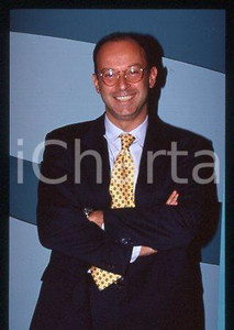 Nicola CALATHOPOULOS - ITALY Sports journalist 1998 ca * 35 mm vintage slide 3