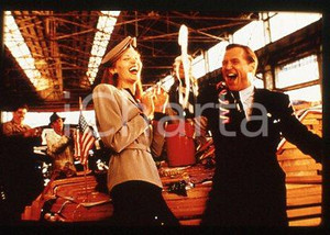 Joan ALLEN Jeff BRIDGES - CINEMA Tucker: The Man 1988 * 35 mm vintage slide 1